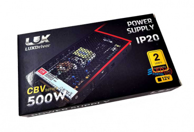 Блок питания CBV-500-12V 41.6А LUXDriver