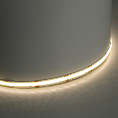 Светодиодная лента 5м, LS534 2835/624 CCT COB IP20 24V 5м 2700+6500К14Вт/м 10mm