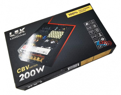 Блок питания CBV A 200Вт 24V 159*97*30мм 8,3А LUXDriver