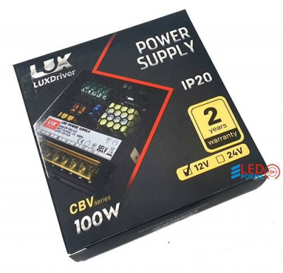 Блок питания CBV-100-12V 8.3А LUXDriver